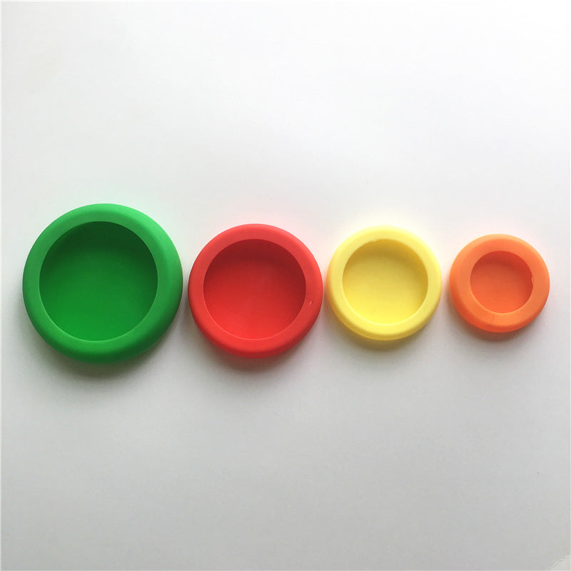 Silicone Food Storage Lids - Set of Four