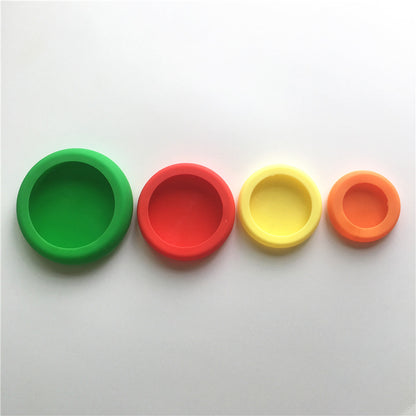 Silicone Food Storage Lids - Set of Four
