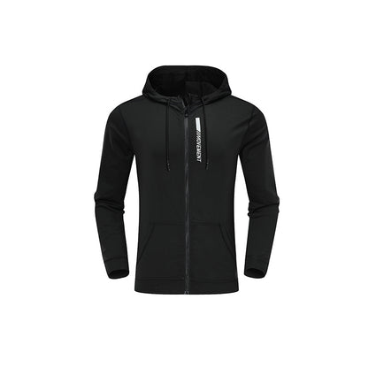 Men's Hooded Slim Fit Sports Jacket for Running