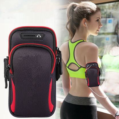 Waterproof Nylon Arm Bag for Running and Outdoor Use
