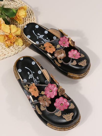 Women's Closed-toe Non-slip Slippers